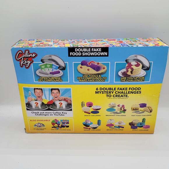 NEW Collins Key Make Your Own Fake Bake Food Showdown Kit - Picture 2 of 7